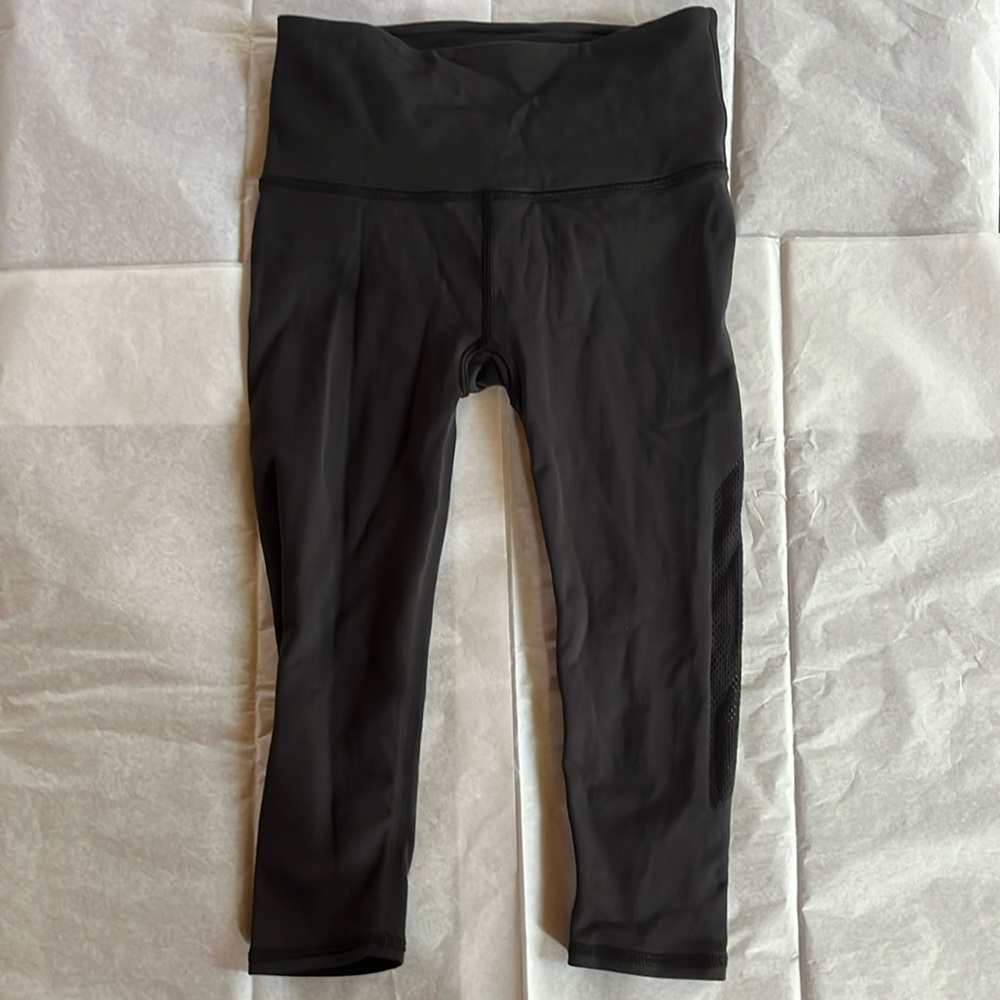 Women/ teen black lululemon leggings #4